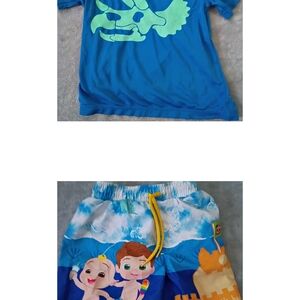 T-Shirt and CocomelonSwim Shorts